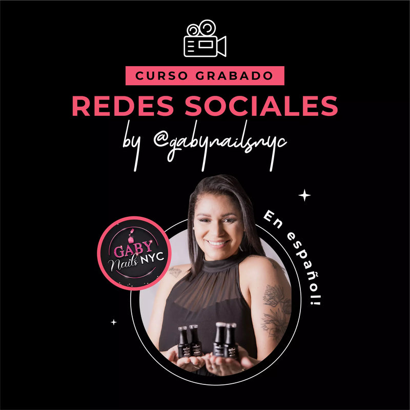 Curso Grabado: Manejo de Redes Sociales by Gaby Nails