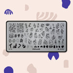 Stamping Plate: FEMME