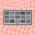 Stamping Plate: ANIMAL PRINT