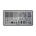 Stamping Plate: BOO - Pink Mask USA - Stamping Plates - Gel Polish
