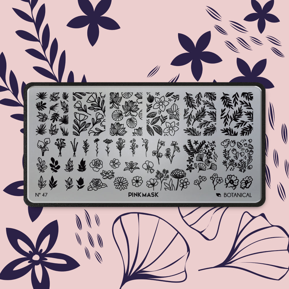 Stamping Plate: BOTANICAL