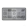 Stamping Plate: MUSIC - Pink Mask USA - Stamping Plates - Gel Polish