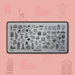 Stamping Plate: TRAVEL